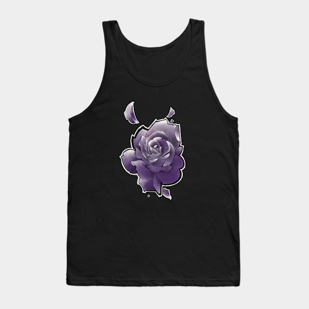 deep purple rose Tank Top by weilertsen